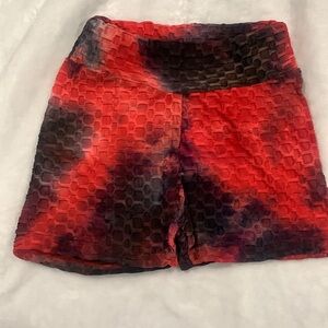 H2 Gear active women bubble shorts Multi color black orange grey Size S/M